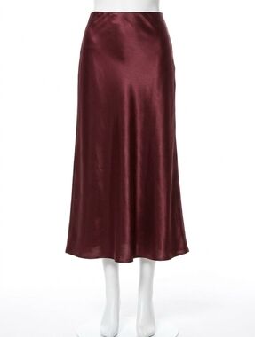 NEW MELISSA NEPTON ari skirt in burgundy